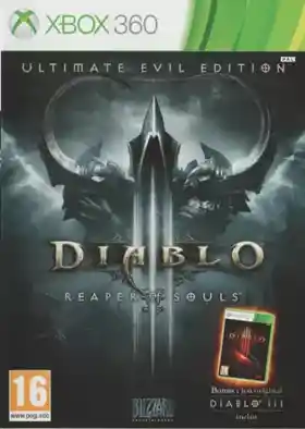 Diablo 3 Reaper of Souls Ultimate Evil Edition (USA) box cover front